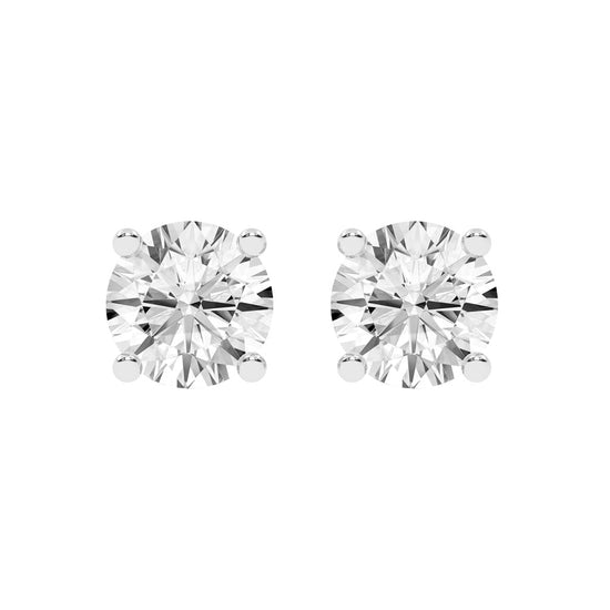 Lunara Essential Lab Diamond Stud Earrings