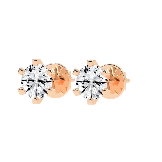 Aeris True Light Lab Diamond Stud Earrings