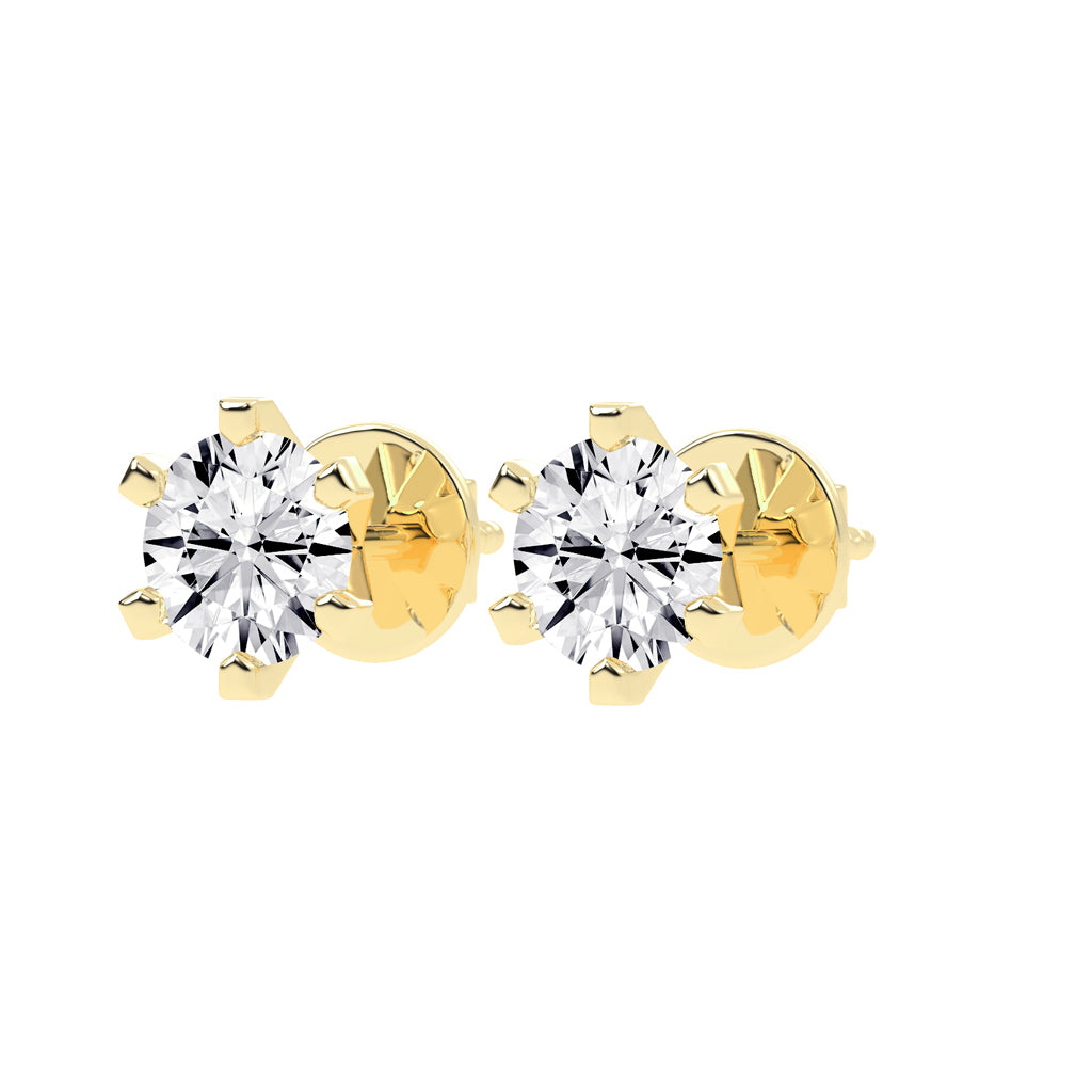 Aeris True Light Lab Diamond Stud Earrings