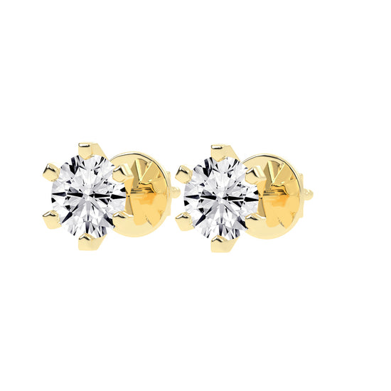 Aeris True Light Lab Diamond Stud Earrings