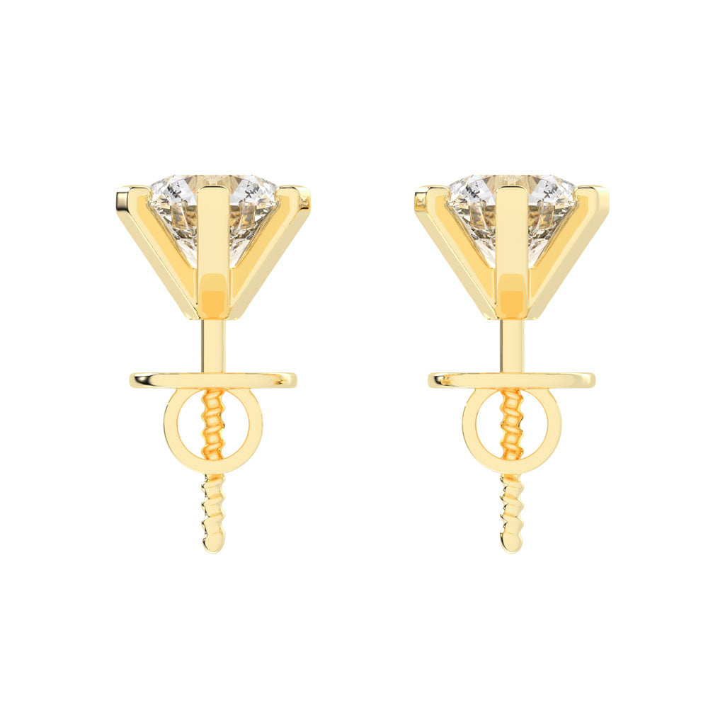 Aeris True Light Lab Diamond Stud Earrings