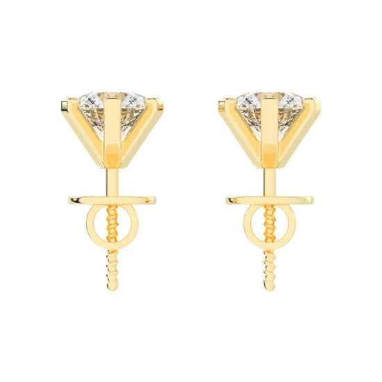 Aeris True Light Lab Diamond Stud Earrings