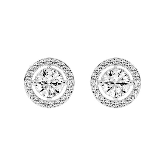 Caelina Grace Lab Diamond Stud Earrings