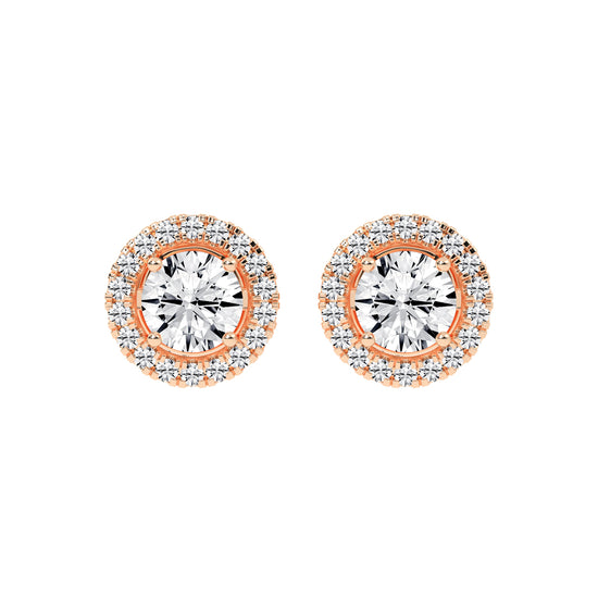 Isara Eternal Lab Diamond Stud Earrings