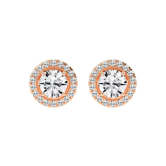 Isara Eternal Lab Diamond Stud Earrings
