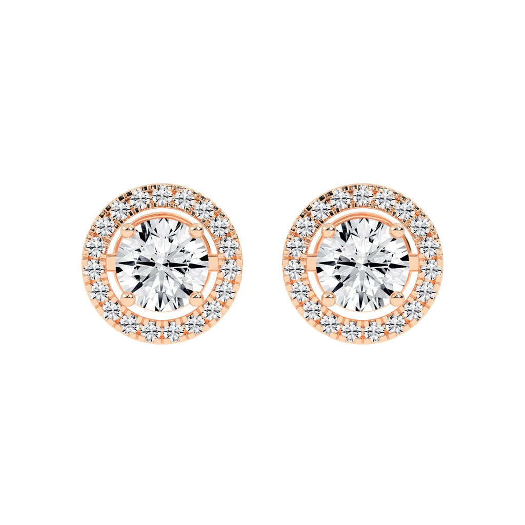 Maelis Everyday Luxe Lab Diamond Stud Earrings