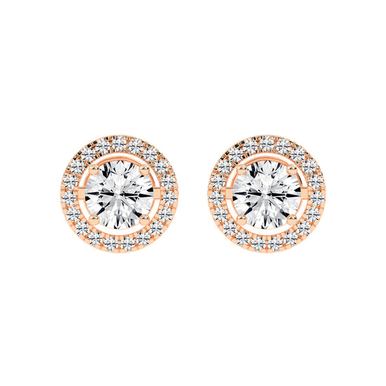 Maelis Everyday Luxe Lab Diamond Stud Earrings