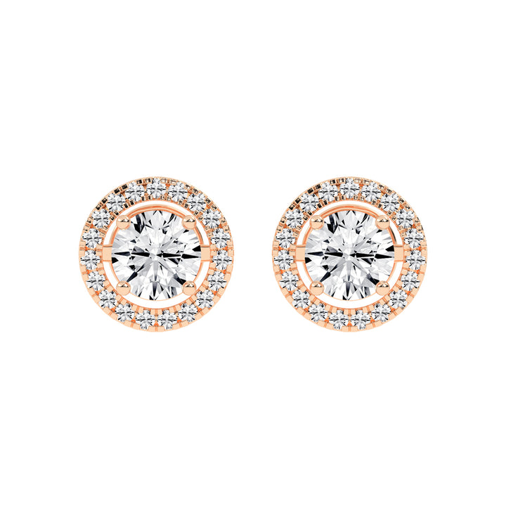 Maelis Everyday Luxe Lab Diamond Stud Earrings