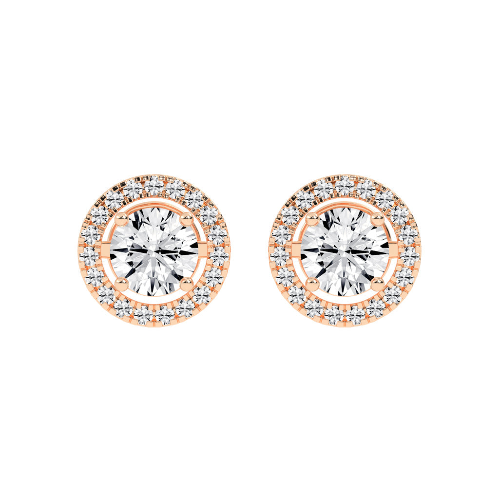Maelis Everyday Luxe Lab Diamond Stud Earrings