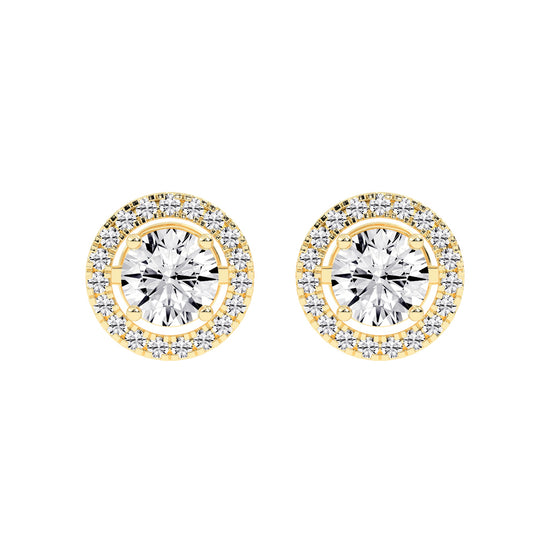 Maelis Everyday Luxe Lab Diamond Stud Earrings