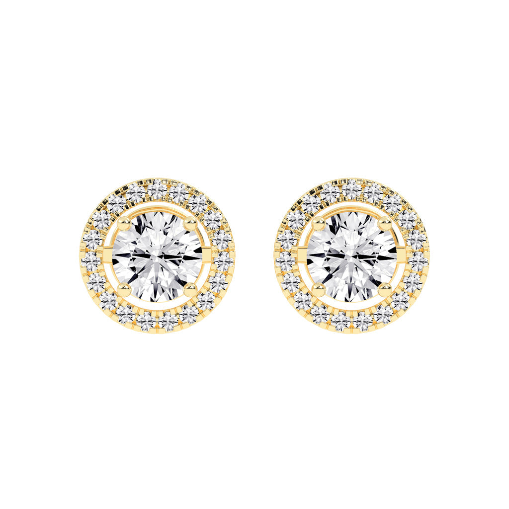 Maelis Everyday Luxe Lab Diamond Stud Earrings
