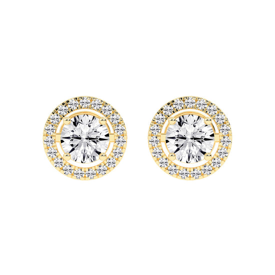 Maelis Everyday Luxe Lab Diamond Stud Earrings