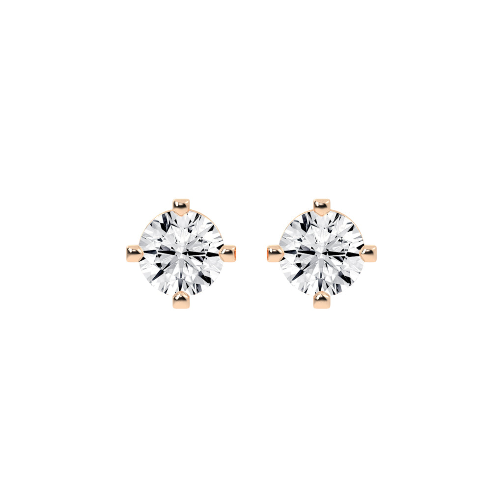 Evana Classic Light Lab Diamond Stud Earrings