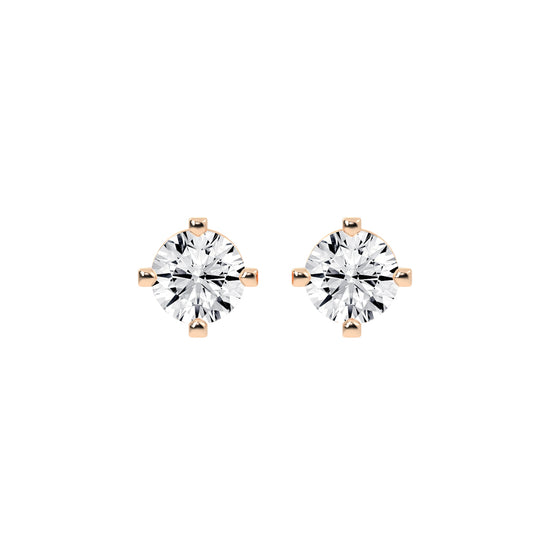 Evana Classic Light Lab Diamond Stud Earrings