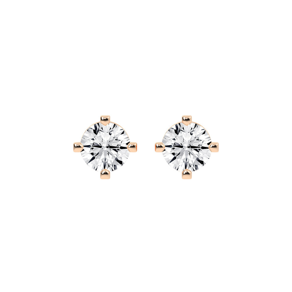 Evana Classic Light Lab Diamond Stud Earrings