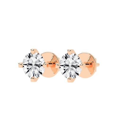 Evana Classic Light Lab Diamond Stud Earrings