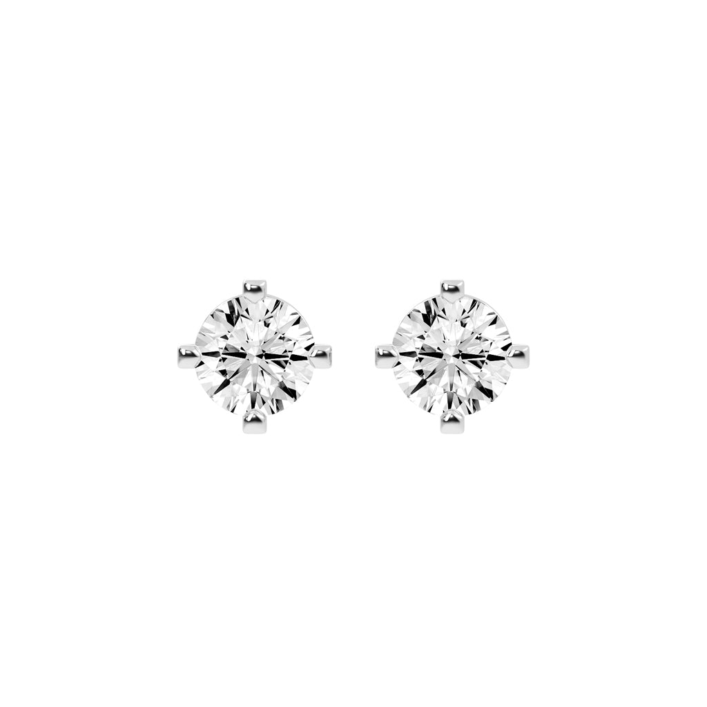 Evana Classic Light Lab Diamond Stud Earrings