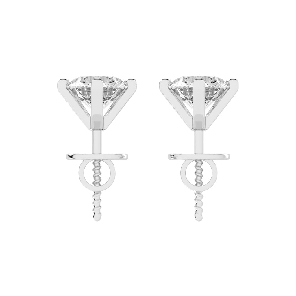 Evana Classic Light Lab Diamond Stud Earrings