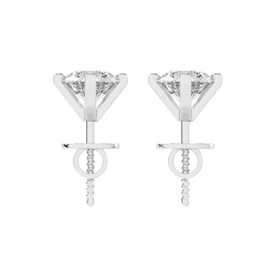 Evana Classic Light Lab Diamond Stud Earrings