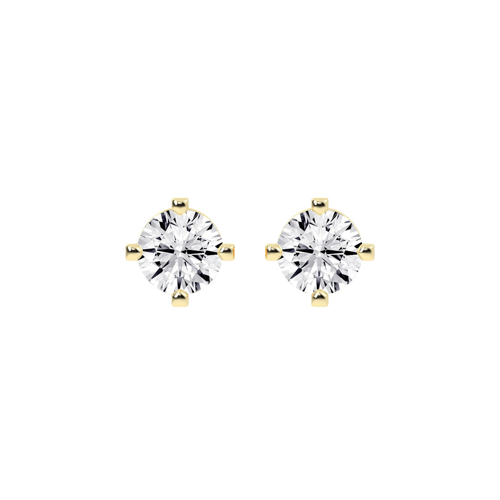 Evana Classic Light Lab Diamond Stud Earrings