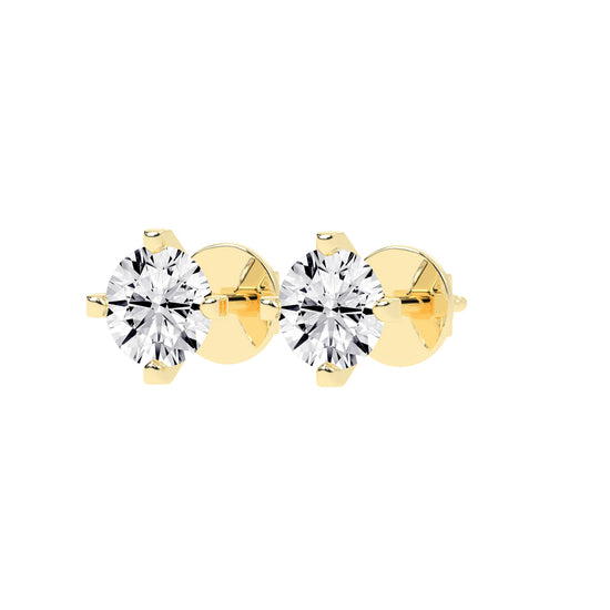 Evana Classic Light Lab Diamond Stud Earrings