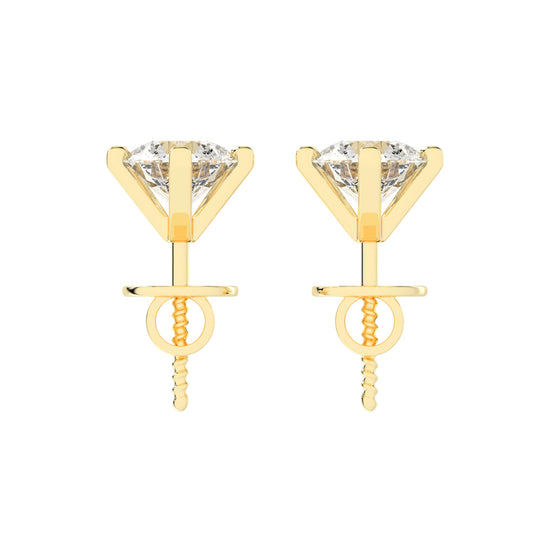 Evana Classic Light Lab Diamond Stud Earrings