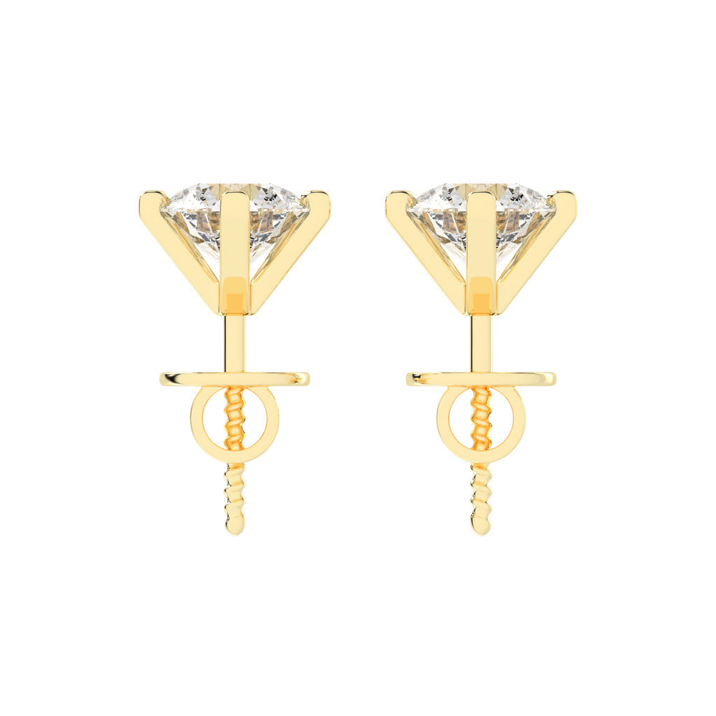 Evana Classic Light Lab Diamond Stud Earrings