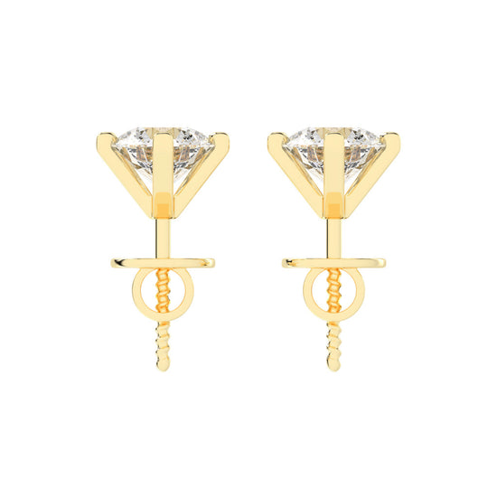 Evana Classic Light Lab Diamond Stud Earrings