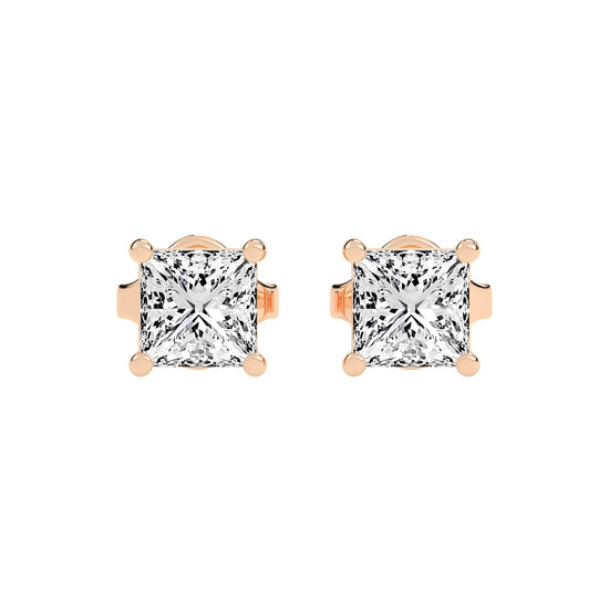 Elowen Classic Lab Diamond Stud Earrings