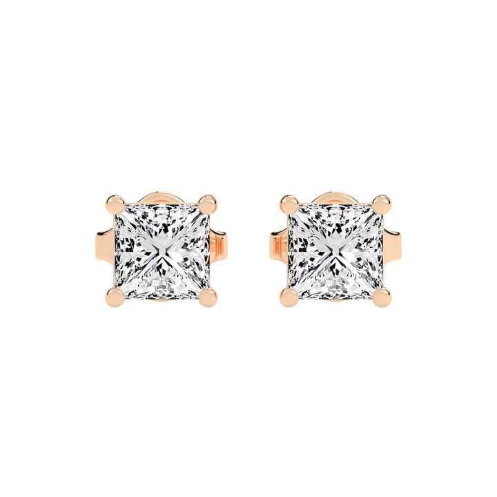Elowen Classic Lab Diamond Stud Earrings