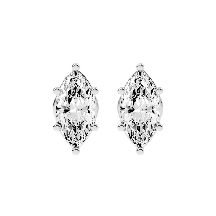 Zarela Everyday Brilliance Lab Diamond Stud Earrings