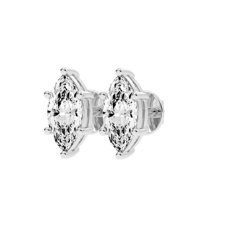 Zarela Everyday Brilliance Lab Diamond Stud Earrings