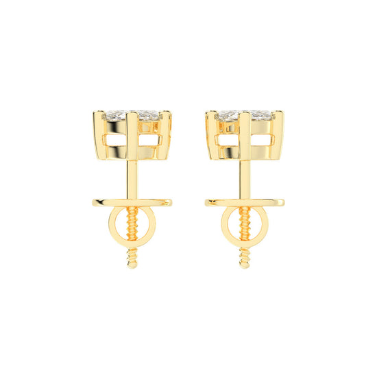 Zarela Everyday Brilliance Lab Diamond Stud Earrings