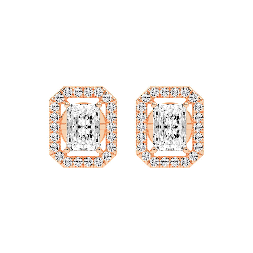 Myla Luxe Lab Diamond Stud Earrings