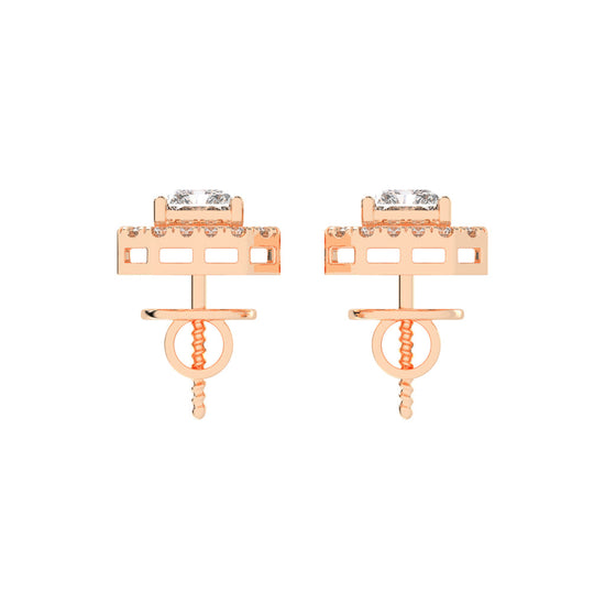 Myla Luxe Lab Diamond Stud Earrings