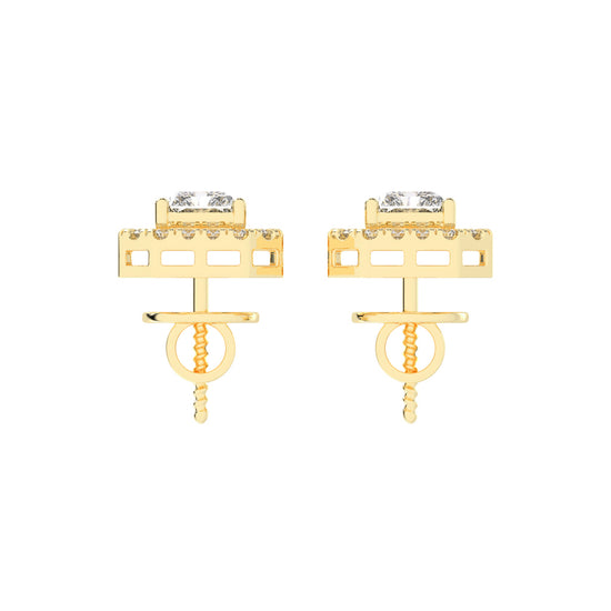Myla Luxe Lab Diamond Stud Earrings