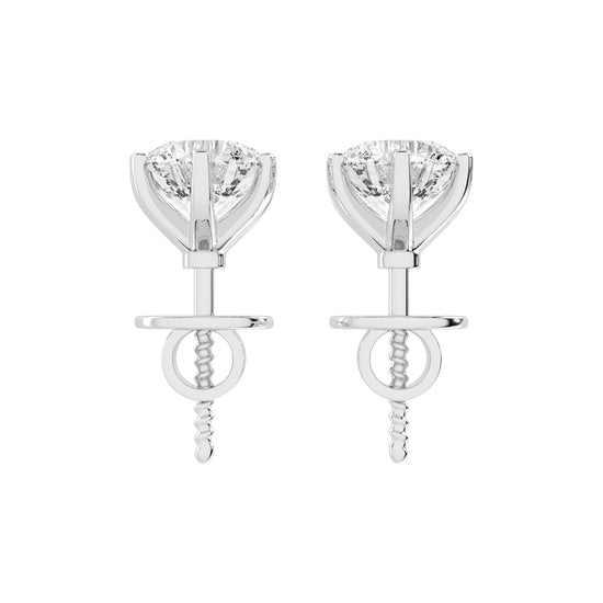 Nerina Glow Lab Diamond Stud Earrings