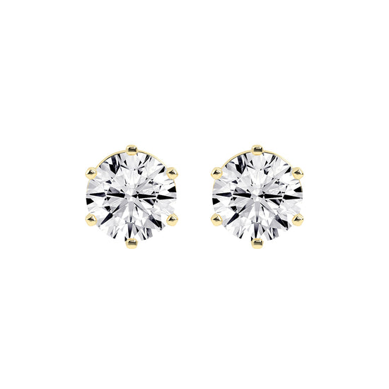 Nerina Glow Lab Diamond Stud Earrings