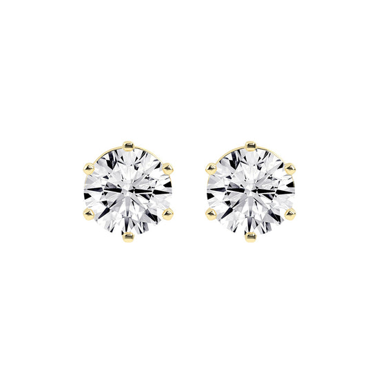 Nerina Glow Lab Diamond Stud Earrings