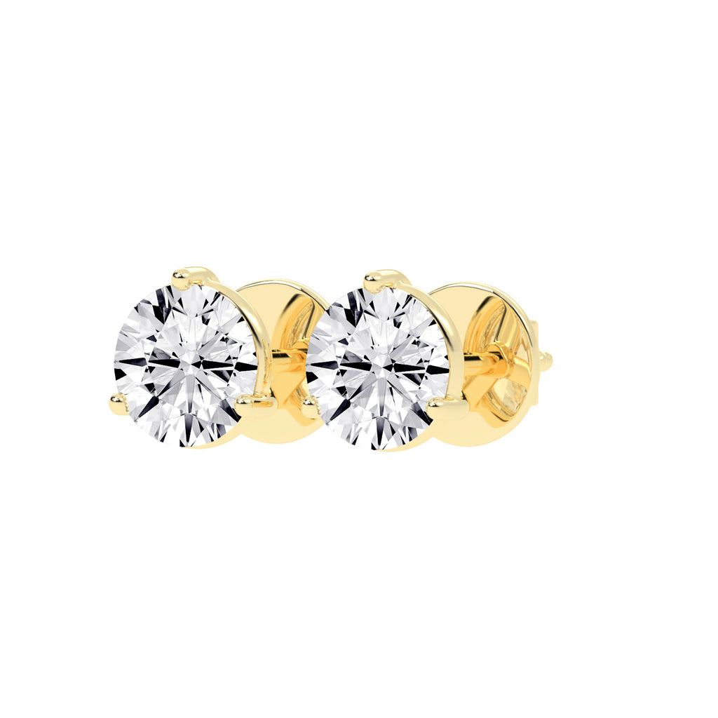 "Effortless Luminosity" Stud Earrings