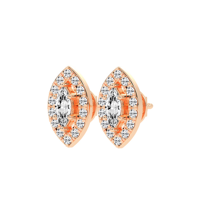 "Aurora Bloom" Marquise Statement Earrings