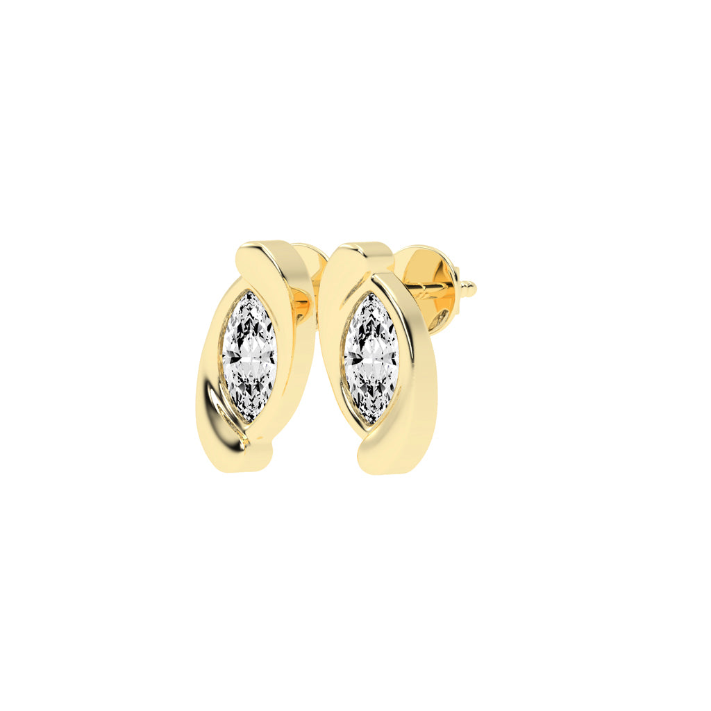 Contour Brilliance Marquise Studs