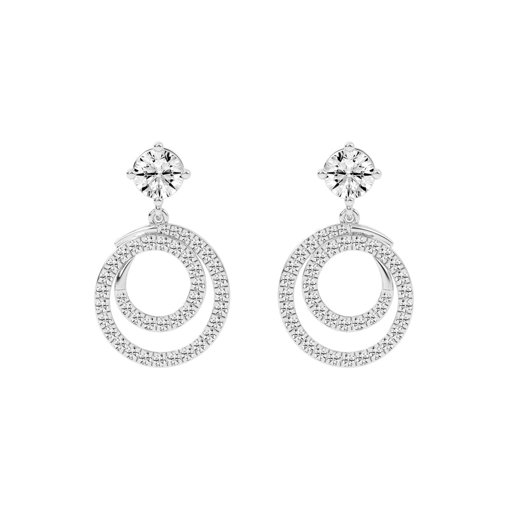 Orbiting Radiance Drop Earrings