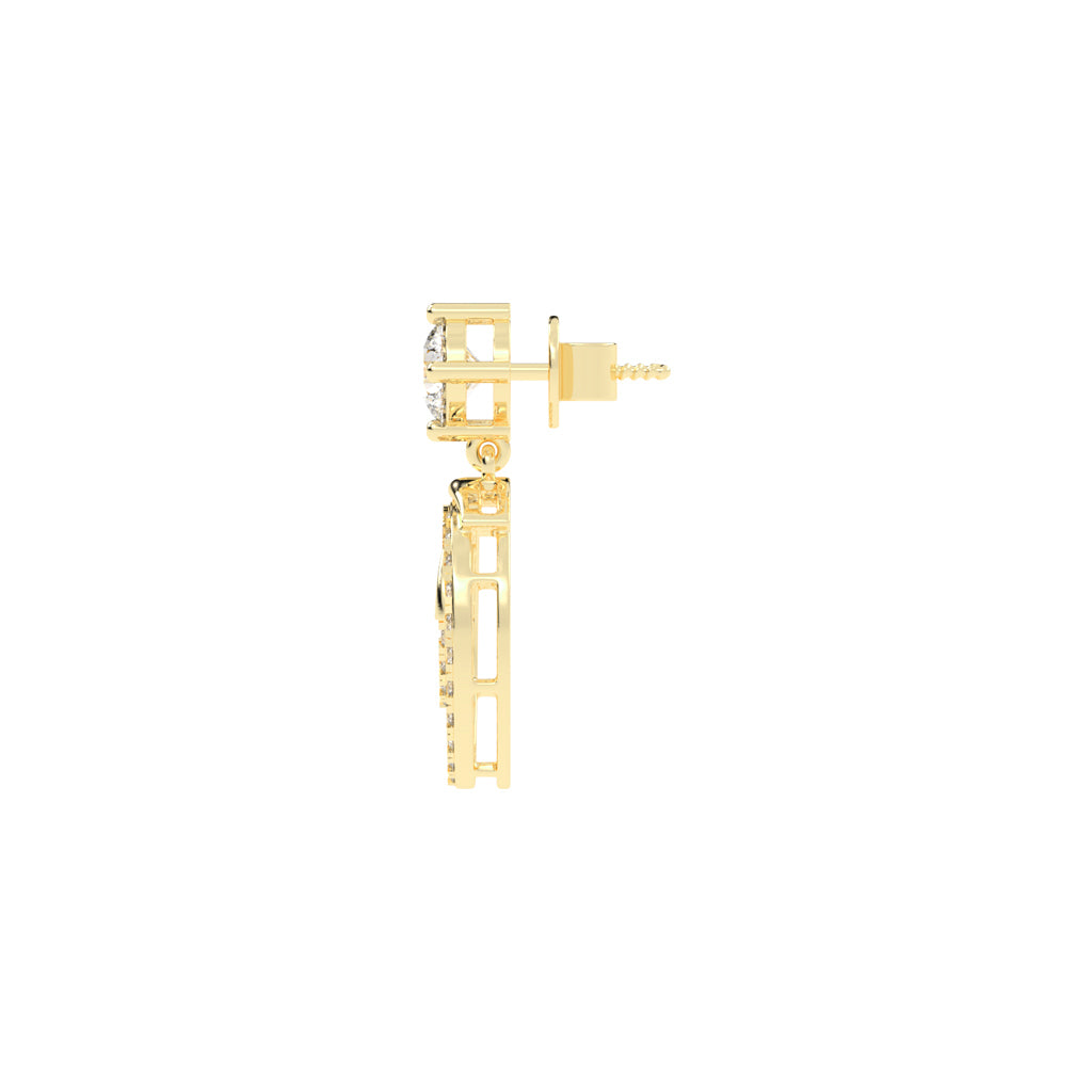 Orbiting Radiance Drop Earrings