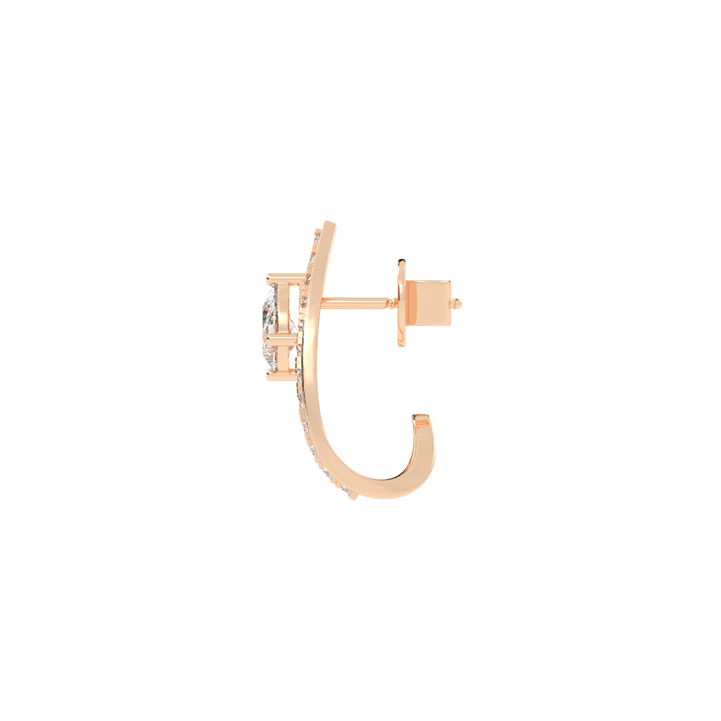 Apex Sparkle Contour Earrings