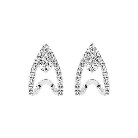 Apex Sparkle Contour Earrings