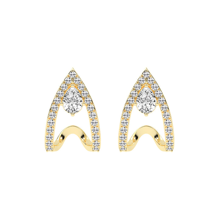 Apex Sparkle Contour Earrings