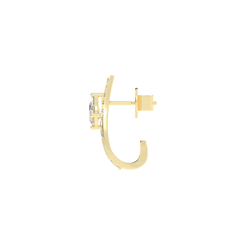 Apex Sparkle Contour Earrings