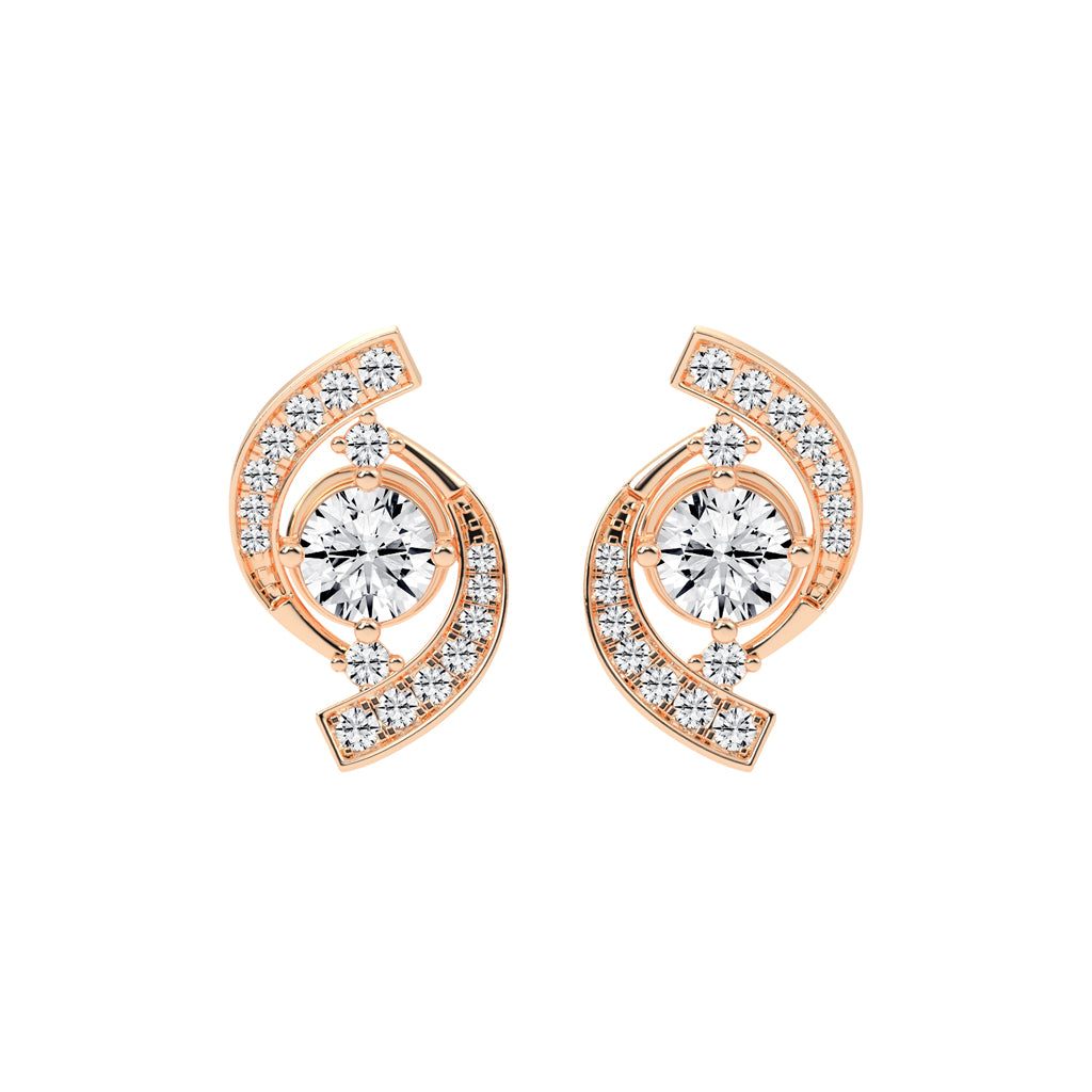 Galactic Swirl Radiance Earrings