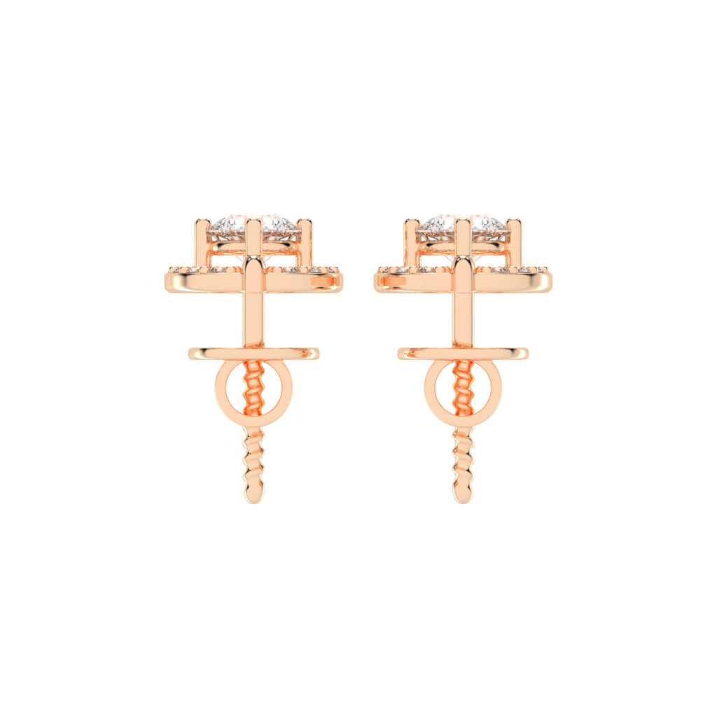 Compass Star Halo Studs